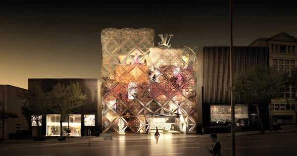 Louis Vuitton Maison, Seoul, South Korea / Manuelle Gautrand Architecture,  Paris